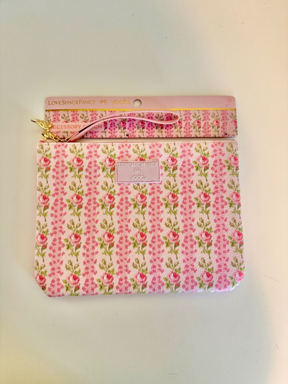 Loveshackfancy x Target Yoobi Accessory Pouch Wristlet
